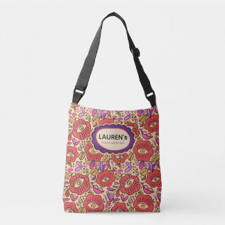 Bloempatroon Lucky Eye Crossbody Tas