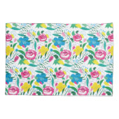 Bloempatroon met kleurrijk boeket. kussensloop (Achterkant)