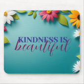  Bloempatroon met Message muismat (Voorkant)