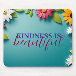  Bloempatroon met Message muismat