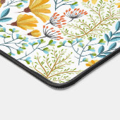 Bloempatroon met ventilator bureaumat (Hoek)