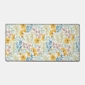 Bloempatroon met ventilator bureaumat (Voorkant)