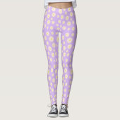 Bloempatroon met ventilator leggings (Voorkant)