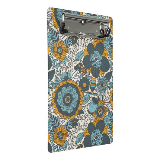  bloempatroon mini klembord (Schuin)