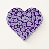 Bloempatroon - Paars Notitieboek (Achterkant)