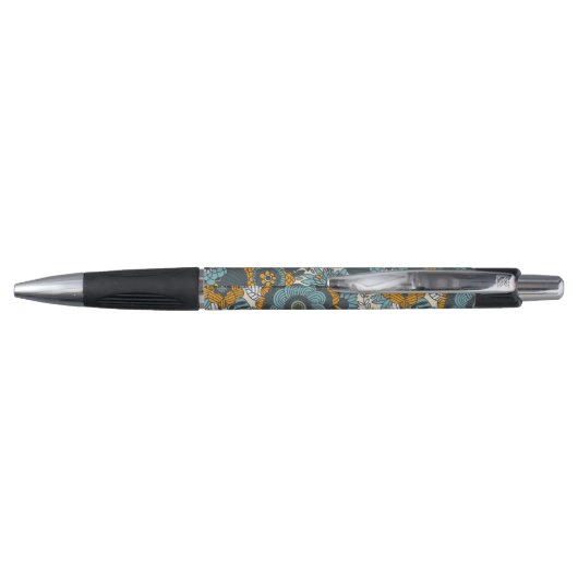 bloempatroon pen (Achterkant)