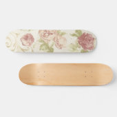 Bloempatroon Persoonlijk Skateboard (Horizontaal)