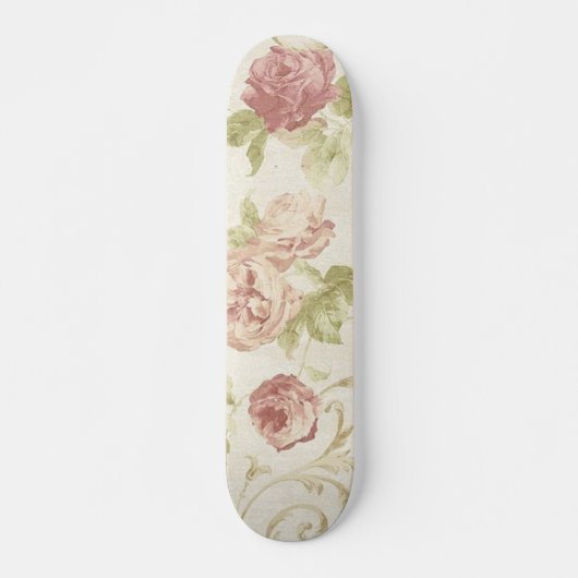 Bloempatroon Persoonlijk Skateboard (Voorkant)