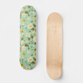 Bloempatroon Persoonlijk Skateboard (Voorkant)