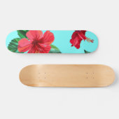 Bloempatroon Persoonlijk Skateboard (Horizontaal)