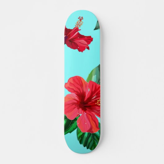 Bloempatroon Persoonlijk Skateboard (Voorkant)