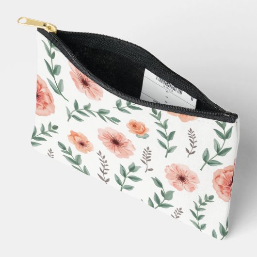 Bloempatroon Print Cut Naaizak Etui (Open)