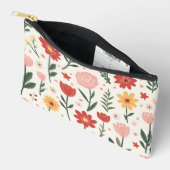 Bloempatroon Print Cut Naaizak Etui (Open)