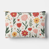 Bloempatroon Print Cut Naaizak Etui (Voorkant)