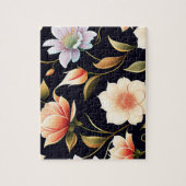 Bloempatroon Schattigee bloemen Legpuzzel (Verticaal)