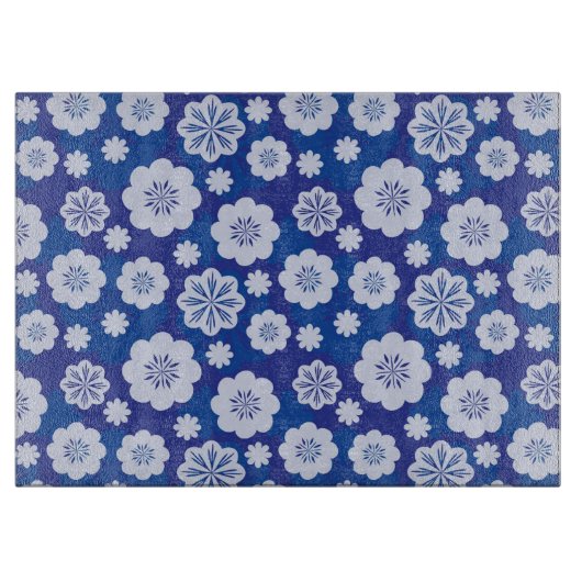 bloempatroon snijplank (Voorkant)