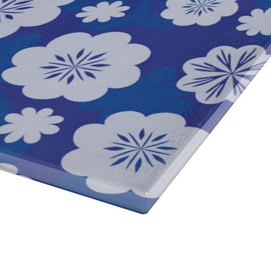 bloempatroon snijplank (Hoek)