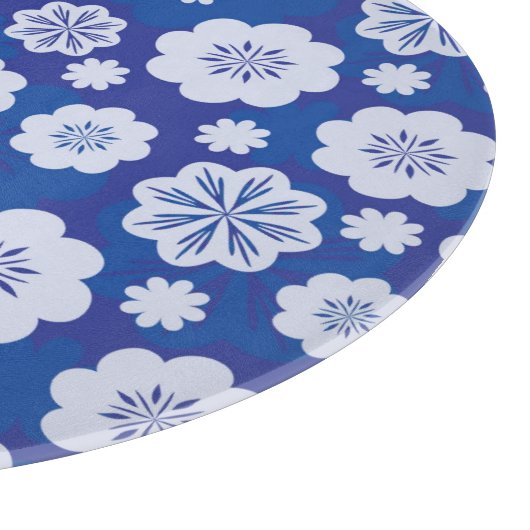 bloempatroon snijplank (Hoek)