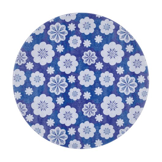 bloempatroon snijplank (Voorkant)