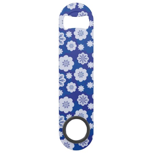 bloempatroon speed flessenopener (Voorkant)