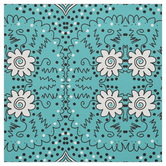 bloempatroon stof (Swatch)