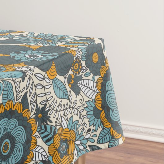 bloempatroon tafelkleed (Voorbeeld)