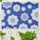 bloempatroon theedoek (Gevouwen)