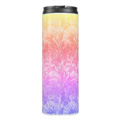 bloempatroon thermosbeker (Achterkant)