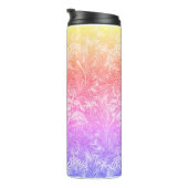 bloempatroon thermosbeker (Geroteerd rechts)