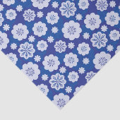 bloempatroon tissuepapier (Detail)