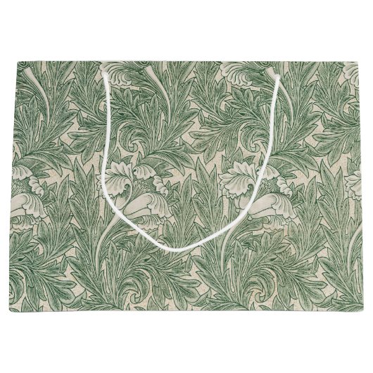 Bloempatroon, William Morris Large Gift Bag Groot Cadeauzakje (Voorkant)
