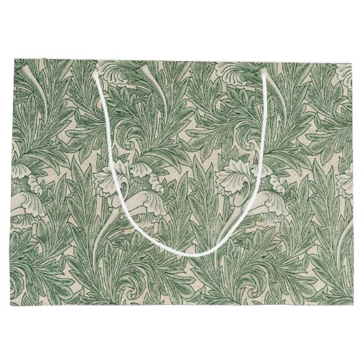 Bloempatroon, William Morris Large Gift Bag Groot Cadeauzakje (Achterkant)