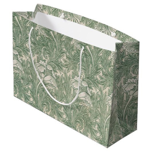 Bloempatroon, William Morris Large Gift Bag Groot Cadeauzakje (Achterkant Gekanteld)