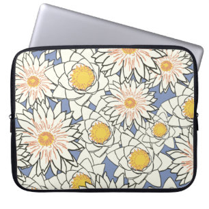 Bloempatroonlotuslib Laptop Sleeve