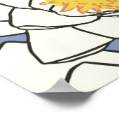 Bloempatroonlotuslib Poster (Hoek)