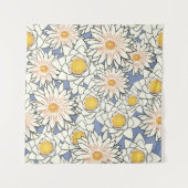 Bloempatroonlotuslib Wandkleed (Voorkant)