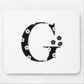 Bloempatroonplaat G Muismat (Voorkant)