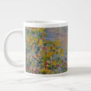 Bloemperken bij Vétheuil, Impressionistisch Landsc Grote Koffiekop