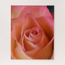 Bloemperzik Roze Rose Jigsaw Puzzel