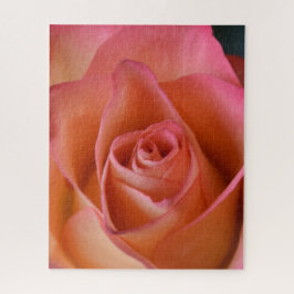 Bloemperzik Roze Rose Jigsaw Puzzel