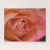Bloemperzik Roze Rose Jigsaw Puzzel (Horizontaal)