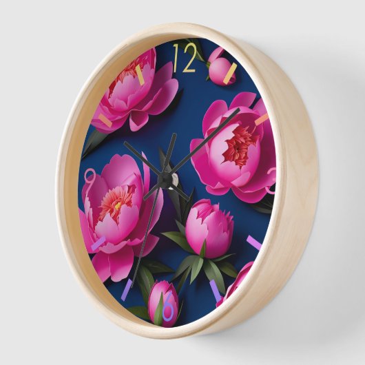 Bloempioen Papier origami stijl WC03 Klok (Hoek)