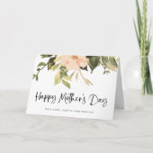  bloempioenen | Gelukkige Moederdag Feestdagen Kaart (Voorkant)