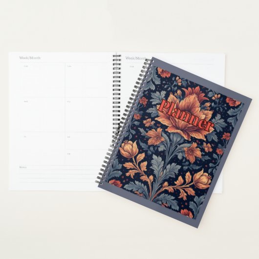 bloemplanner – Elegant botanisch ontwerp Planner (Display)