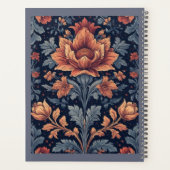 bloemplanner – Elegant botanisch ontwerp Planner (Achterkant)