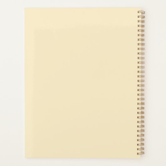 BloemPlanner Planner (Achterkant)