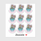 Bloempot Happy Mail Custom-Cut Vinyl Sticker (Vel)