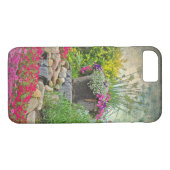 bloempot in de tuin Case-Mate iPhone case (Achterkant (Horizontaal))