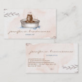 Bloempot Keramiek Kunstenaar Gereedschap sculptuur Visitekaartje (Voorkant / Achterkant)