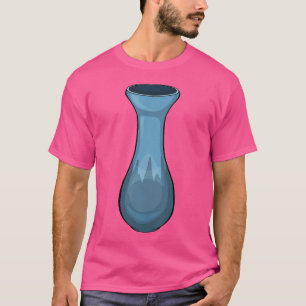 Bloempot Vaas Keramiek Oven Klei Keramische Vaten T-shirt